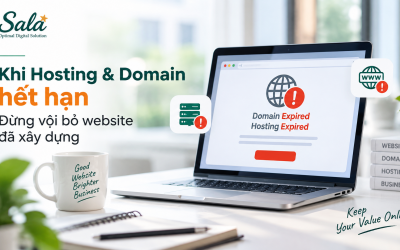 Hosting & Domain hết hạn: Đừng vội bỏ website đã xây dựng