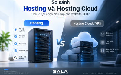 So sánh Hosting và Hosting Cloud: Khác biệt, ưu nhược điểm và cách lựa chọn