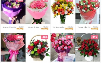 Thiết kế website đặt hoa