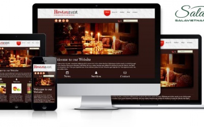 Thiết kế website nhà hàng