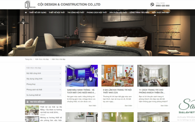 Thiết kế website nội thất TPHCM 