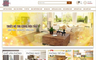 Thiết kế website nội thất