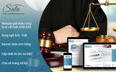 Thiết kế website tư vấn luật