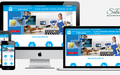 Thiết kế website vệ sinh công nghiệp